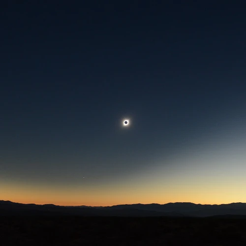 View of the Solar Eclipse on July 2, 2019 from Los Campanas Observatory in Chile. Image by Milan Karol.