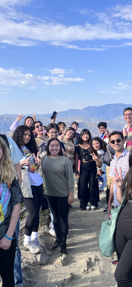 2022 CASSI students at Mount Wilson Observatory on a clear day. 