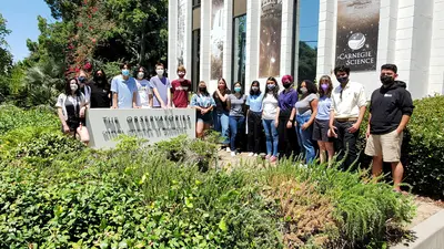 2021 CASSI students at the Observatories campus