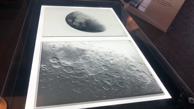 Light Boxes with Moon Plates