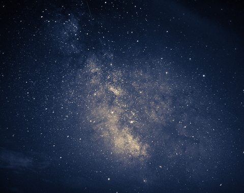 Starry sky background with Milky Way. 