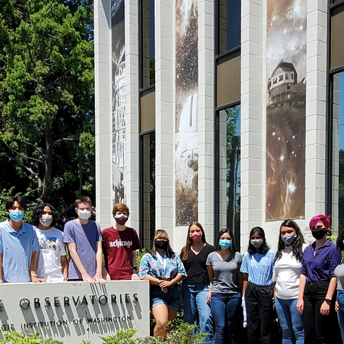 2021 CASSI students spent one week on campus during a virtual program