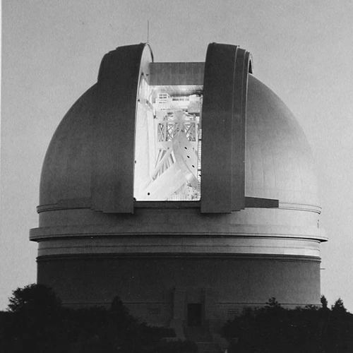 The 200-inch Hale telescope.